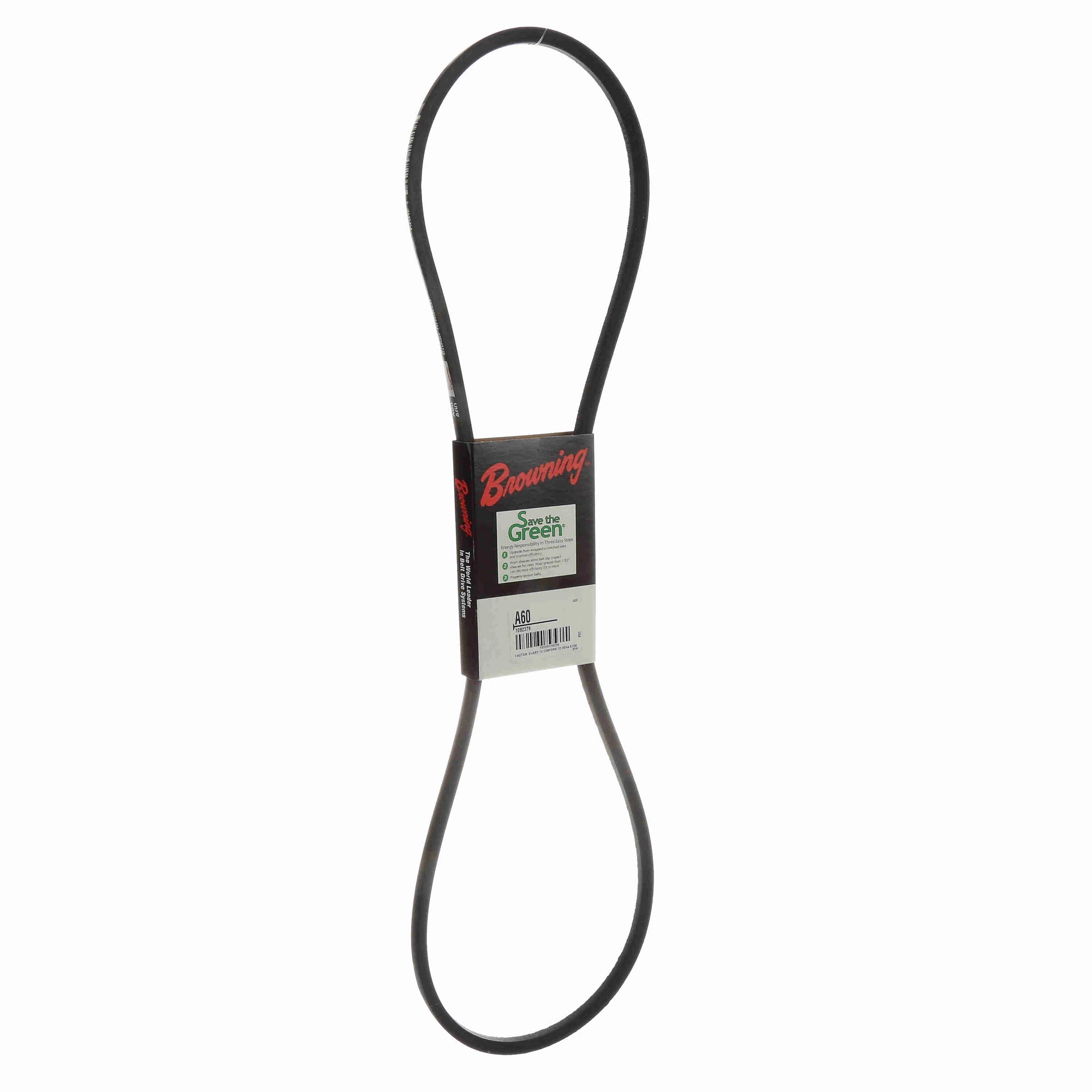 BROWNING Browning 1082379 A60 Gripbelt Standard V-Belt 62.2 Inches