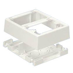 PANDUIT Panduit JBP2FSIW Junction Box Power FSnap IW 2-gang EA