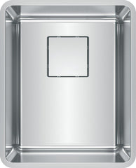 FRANKE Franke PTX110-14 Pescara 14-11/16 x 18-3/16 in. No Hole Stainless Steel Single Bowl Undermount Kitchen Sink