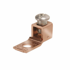 BURNDY BURNDY KPA8CUP Copper Terminal 1 Hole 14 AWG (Sol)-6 AWG (Str) #10 Stud 1 Screw
