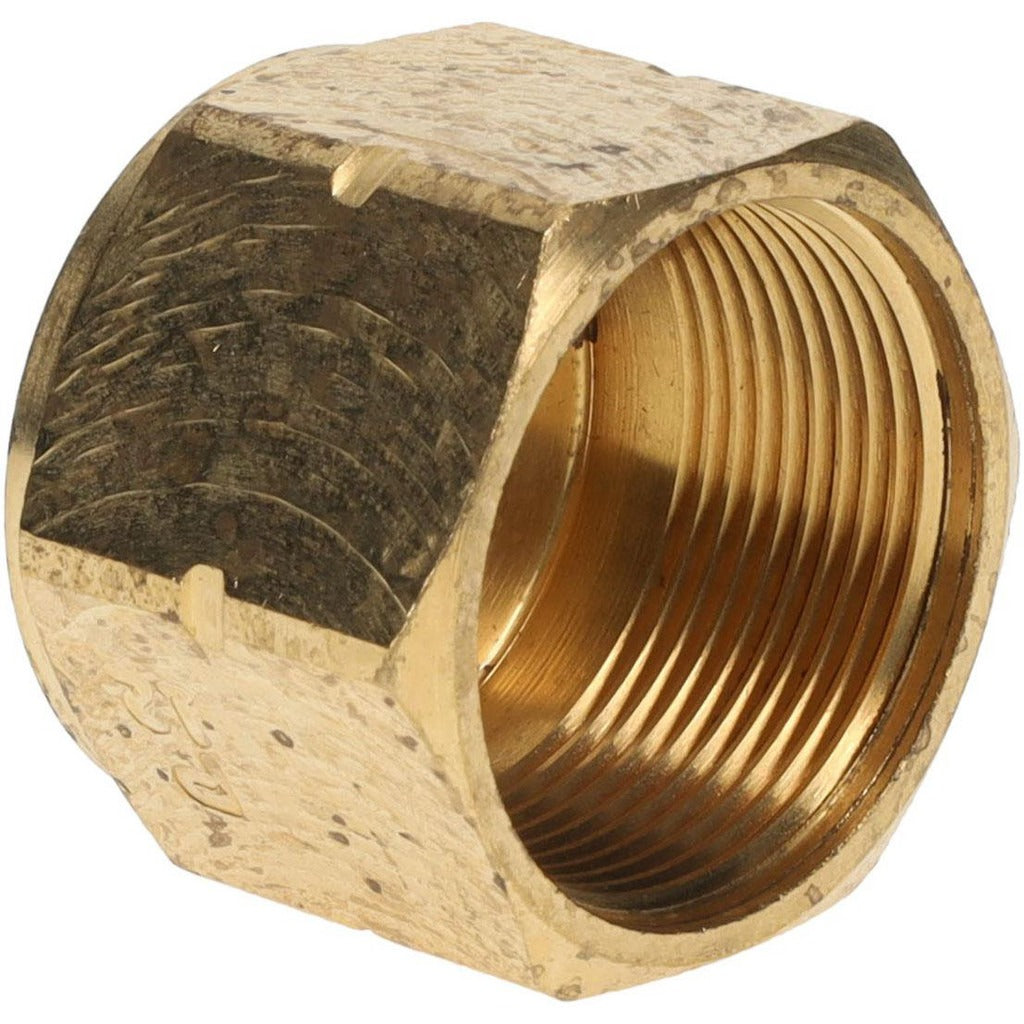 PARKER Parker 61VL-12 Brass Compression Tube Nut 3/4 in Od