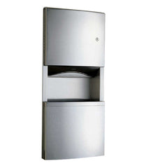 BOBRICK Bobrick 4369 Recessed Paper Towel Dispenser and Waste Receptacle