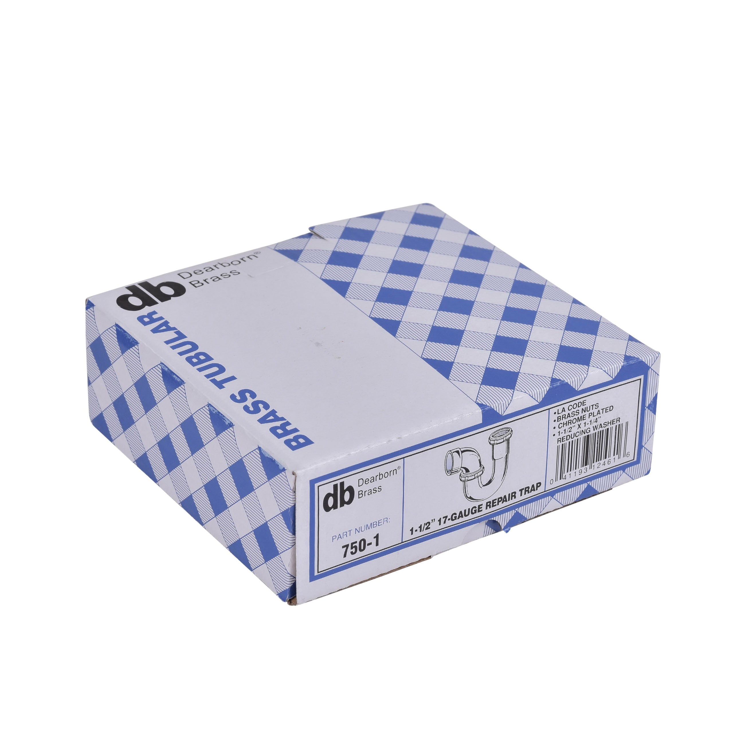 DEARBORN Dearborn 750-1 LA Code P-Trap, 1-1/2 in Nominal, Brass, Import