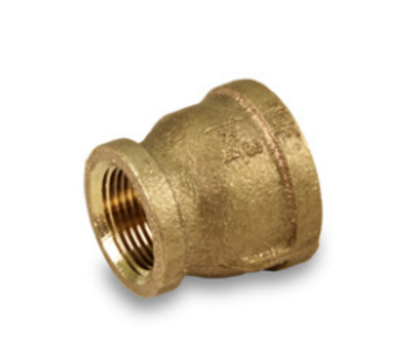 EVERFLOW EverFlow BRRC0342-NL 3/4 X 1/2 Reducing Coupling Brass Lead Free