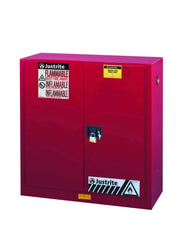 JUSTRITE Justrite 893011 Red Safety Cabinet for Combustibles 40 Gal