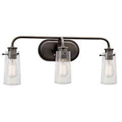 KICHLER Kichler 45459OZ Braelyn 3-Arm Bath Light 120 VAC