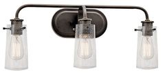 KICHLER Kichler 45459OZ Braelyn 3-Arm Bath Light 120 VAC