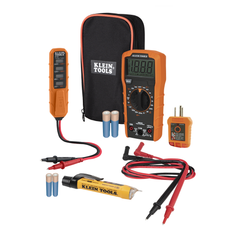 KLEIN TOOLS Klein Tools MM320KIT Digital Multimeter Electrical Test Kit