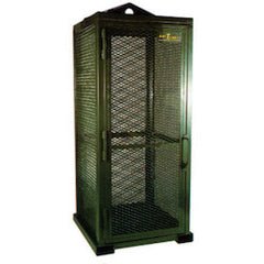 SAF-T-CART SAF-T-CART STS-9 Storage Series Cylinder Cage, Locking Door, (9) Hi-Pressure Cylinders