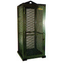 SAF-T-CART SAF-T-CART STS-9 Storage Series Cylinder Cage, Locking Door, (9) Hi-Pressure Cylinders