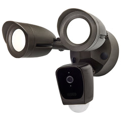 SATCO-NUVO Nuvo 65/902 Bullet Outdoor SMART Security Camera - Starfish Enabled - Brown Finish