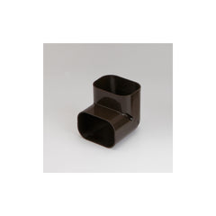 SLIMDUCT Slimduct 85462 3-3/4 x 3-3/4 in. Vertical 90 Degree Elbow in Brown