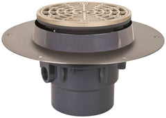 SIOUX CHIEF Sioux Chief 822-F3PNR Halo Drain 3 in. Inside Caulk Plastic Floor Drain