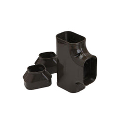 SLIMDUCT Slimduct 85475 3-3/4 in. Duct Tee