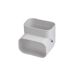 SLIMDUCT Slimduct 85202 25 x 5-1/2 in. Line Set Cover System Plastic in White