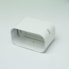 SLIMDUCT Slimduct 86210 5-1/2 in. Slip Joint Coupling in White