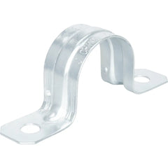 TOPAZ Topaz 522 3/4 EMT Strap, Snap-On Type, Two Hole, Steel