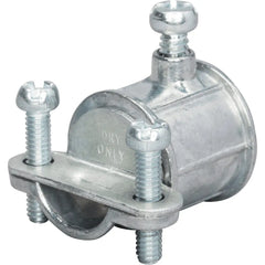 TOPAZ Topaz 180 3/8 to 1/2 Combination Coupling, Set Screw to Clamp, EMT to BX or NM Cable