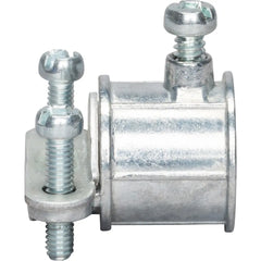 TOPAZ Topaz 180 3/8 to 1/2 Combination Coupling, Set Screw to Clamp, EMT to BX or NM Cable