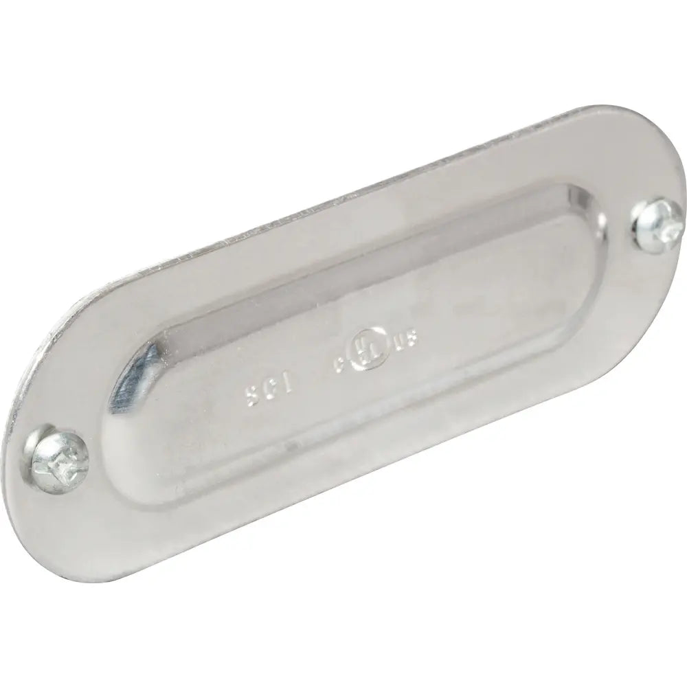 TOPAZ Topaz 572 Conduit Body Cover, Aluminum with Screws, 3/4
