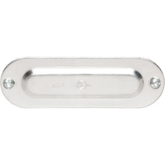 TOPAZ Topaz 572 Conduit Body Cover, Aluminum with Screws, 3/4
