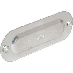 TOPAZ Topaz 573 Conduit Body Cover, Aluminum with Screws