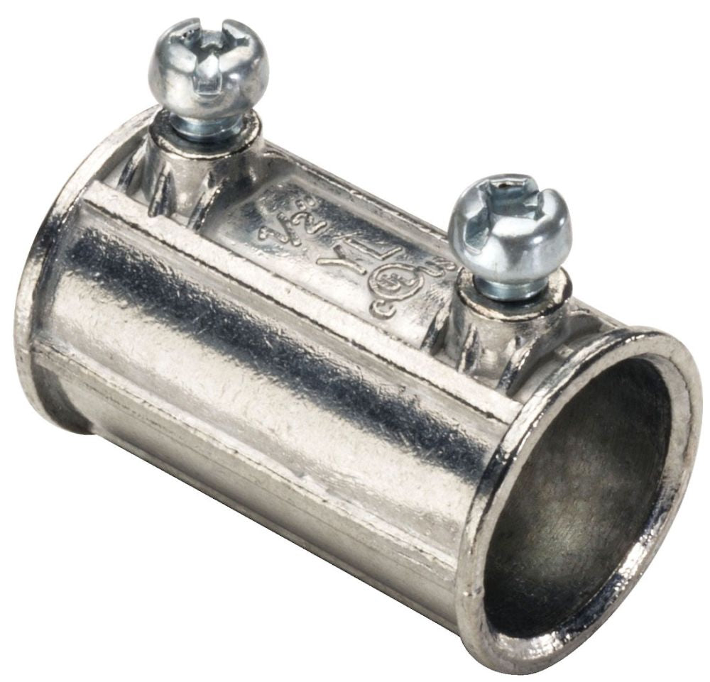 TOPAZ Topaz Electric Corp. 645 TOPAZ 1-1/2 Zinc Set-Screw EMT Coupling