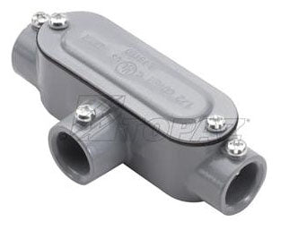 TOPAZ Topaz ET3CG 1 Aluminum EMTT Conduit Body