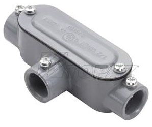 TOPAZ Topaz ET2CG 3/4 Aluminum EMTT Conduit Body