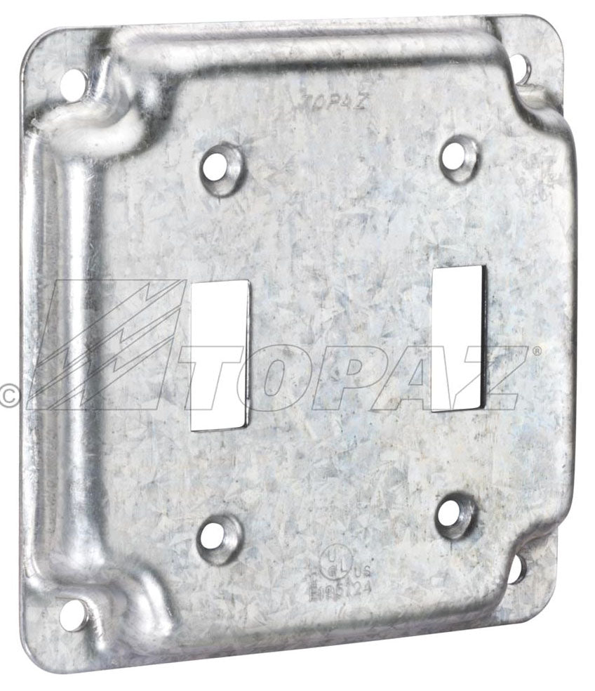TOPAZ Topaz C2245 4 Steel Box Cover 2-Toggle