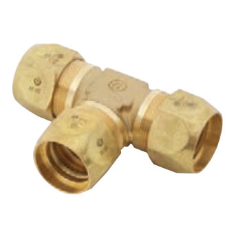 TRACPIPE TracPipe FGP-STF1000-T1000 1/2 Autosnap Brass Tee