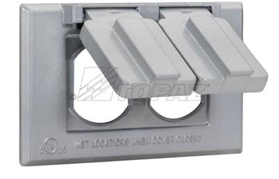 TOPAZ Topaz WCH1DUP 1-Gang Duplex Receptacle