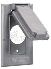 TOPAZ Topaz WCV11 Single (OBS) Receptacle/Switch Weatherproof