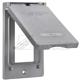 TOPAZ Topaz WCV1GFI Vertical 1 Gang GFCI Weatherproof