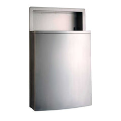 BOBRICK Bobrick 43644 ConturaSeries® Recessed Waste Receptacle with LinerMate® Replacement 43644 for Bobrick