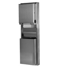 BOBRICK Bobrick B-39619 Convertible Paper Towel Dispenser Waste Receptacle Replacement 39619 for Bobrick