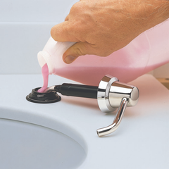 BOBRICK Bobrick B-82216 Deck Mounted Liquid Soap Dispenser 20 Fl Oz Replacement 82216 for Bobrick