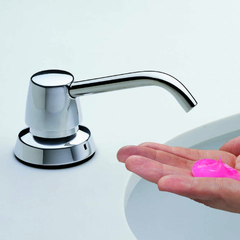 BOBRICK Bobrick B-82216 Deck Mounted Liquid Soap Dispenser 20 Fl Oz Replacement 82216 for Bobrick