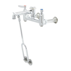 T&S BRASS Service Sink Faucet Wall Mount 8 Centers Replacement B-0655-BSTP for T&S Brass & Bronze Works