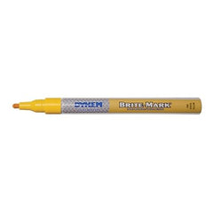 Dykem 41006 Brite-Mark Yellow Fine Marking Pen (1 Count)