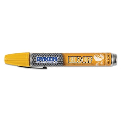 Dykem 44757 Paint Marker Removable Yellow Broad Tip