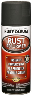 RUST-OLEUM Rust-oleum 248658 Rust Reformer Spray 10.25 Oz Flat Black