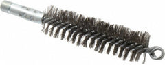 SCHAEFER BRUSH Schaefer Brush 43836 Spiral Tube Brush 1-1/4 in Stainless Steel