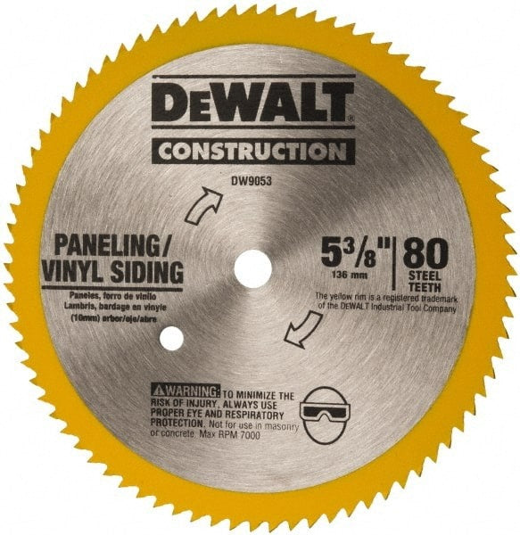 DEWALT Dewalt Accessories DW9053 Trim Saw Blade 80T 3 Pack