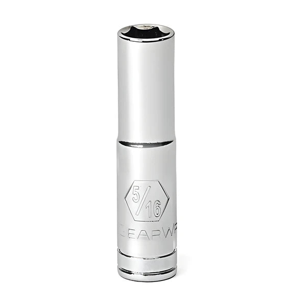 APEX Apex 80119 Deep Socket 1/4 in Drive 6-Point 5/16 in