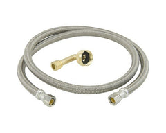 BRASSCRAFT BrassCraft B1-72DW12P Braided Flexible Water Supply Connector with Garden Hose Elbow