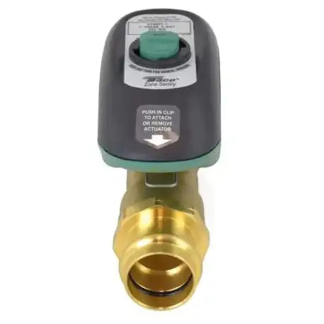 TACO Taco Z100P2-1 Zone Sentry Zone Valve, 1inch Press, Normally Closed