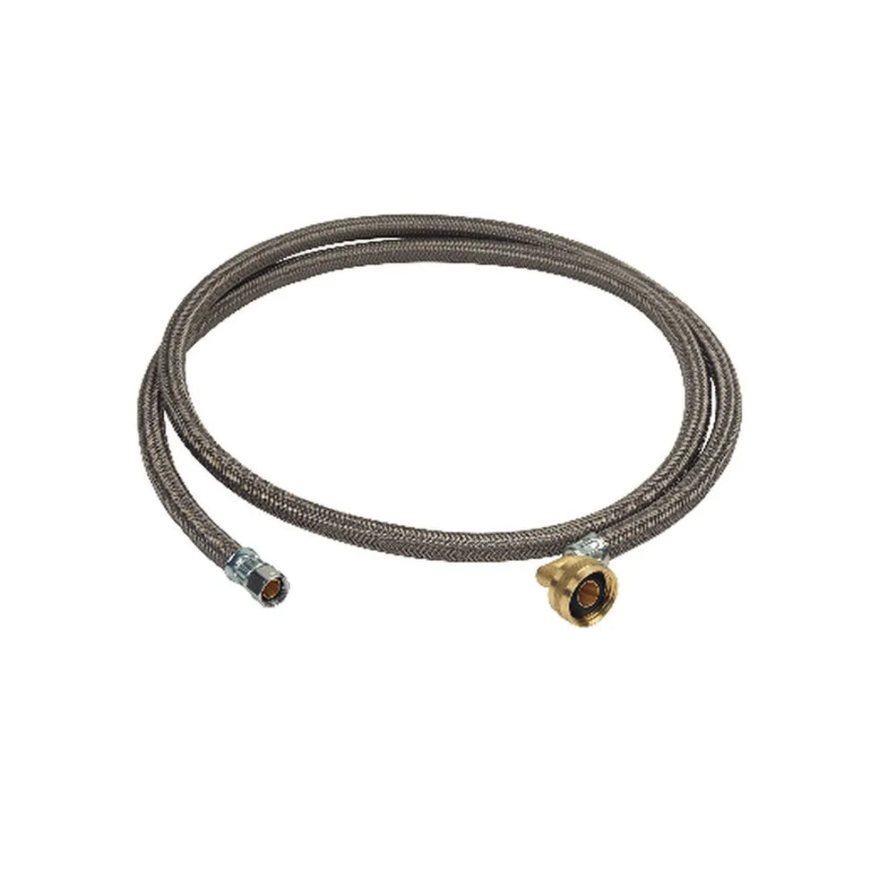 BRASSCRAFT BrassCraft B1-72DW1P 72 inch Polymer Braided Flexible Water Supply Connector with Garden Hose Elbow