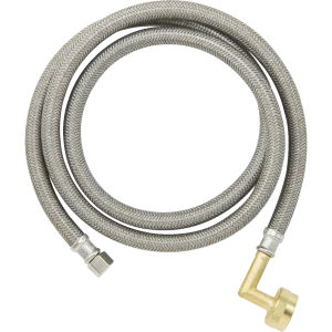 BRASSCRAFT BrassCraft B1-72DW1P 72 inch Polymer Braided Flexible Water Supply Connector with Garden Hose Elbow