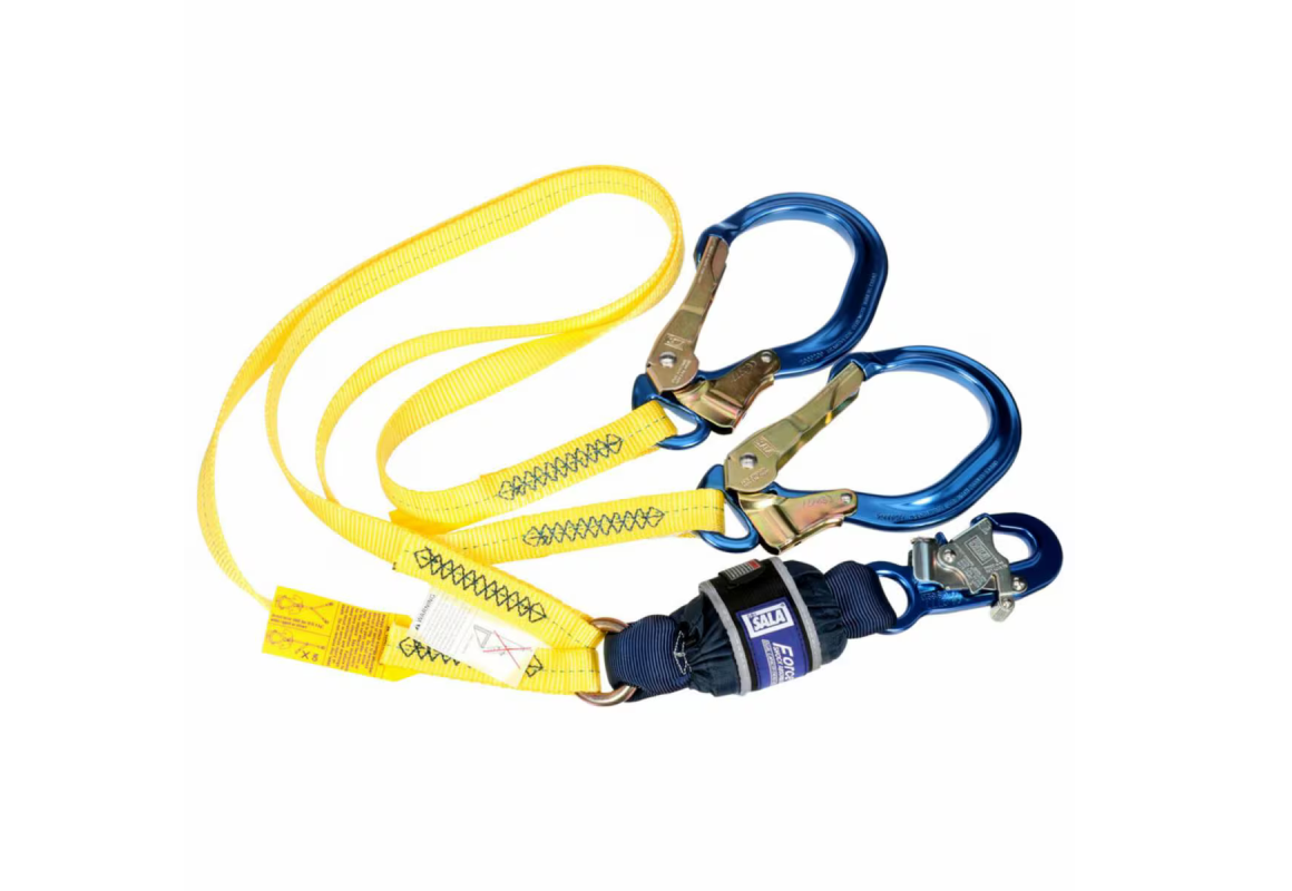 3M 3M 7100157099 DBI-SALA Force2 6' Tie-Off Shock Absorbing Lanyard